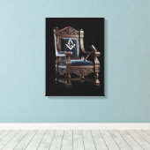 Der Sitz der Weisheit: Ein Symbol der asonischen F Leinwanddruck (Insitu (Holzboden))