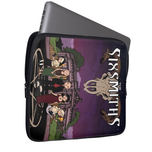 Der Sixsmiths-Laptop-Ärmel Laptopschutzhülle (Vorne Rechts)