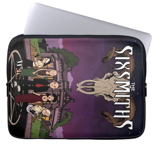 Der Sixsmiths-Laptop-Ärmel Laptopschutzhülle (Vorderseite)