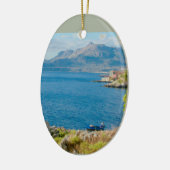 Der sizilianische Fischer Keramik Ornament (Links)