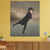 Der Skaten-Minister Leinwanddruck (Insitu (Wohnzimmer))