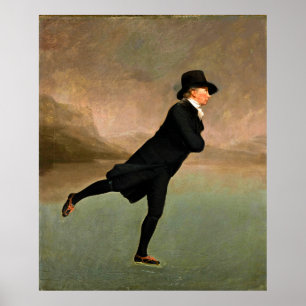 Der Skaten-Minister von Henry Raeburn (c 1790) Poster