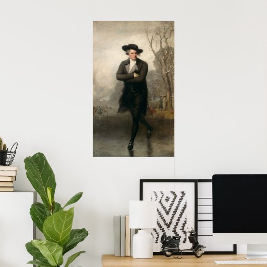 Der Skater - Gilbert Stuart Fine Art Poster (Heimbüro)
