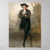 Der Skater (Portrait von William Grant) Poster (Vorne)