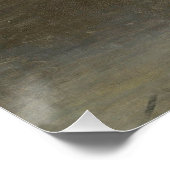 Der Skater (Portrait von William Grant) Poster (Ecke)