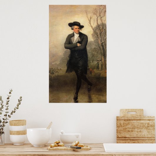 Der Skater von Gilbert Stuart Poster (Küche)