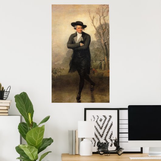 Der Skater von Gilbert Stuart Poster (Heimbüro)
