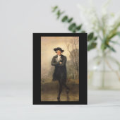 Der Skater von Gilbert Stuart Postkarte (Stehend Vorderseite)
