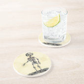 Der Skeleton Untersetzer des Kindes (Seite)