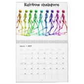 Der Skeletonians Nr. 2kalender Kalender (Mär 2027)