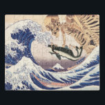 Der Skelettspektakel in der Großen Welle Puzzle<br><div class="desc">Einzigartige Sammlungen der Großen Welle von Katsushika Hokusai (1760-1849) und The Skeleton Specter von Utagawa Kuniyoshi (1798-1861).</div>
