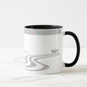 Der Skifahrende Schneemann - Tasse