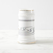 Der Skifahrer - Bierglas (Mittel)