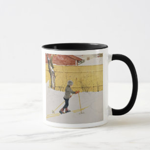 Der Skifahrer, c.1909 Tasse