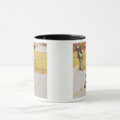 Der Skifahrer, c.1909 Tasse (Zentrum)