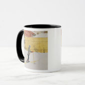 Der Skifahrer, c.1909 Tasse (Vorderseite Links)
