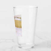 Der Skifahrer (Junge mit Ski) (Winterlandschaft) Glas (Links)