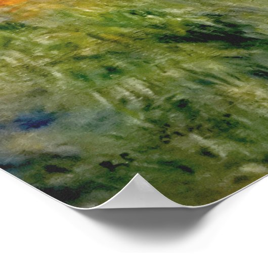 Der Skiff von Pierre-Auguste Renoir - Impressionis Poster (Ecke)