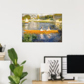 Der Skiff von Pierre-Auguste Renoir - Impressionis Poster (Heimbüro)