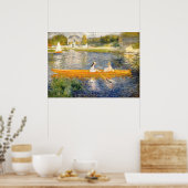 Der Skiff von Pierre-Auguste Renoir - Impressionis Poster (Küche)