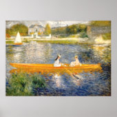 Der Skiff von Pierre-Auguste Renoir - Impressionis Poster (Vorne)