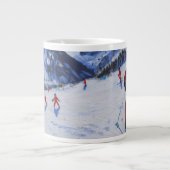 Der Skilehrer Mottaret Jumbo-Tasse (Vorderseite)