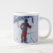 Der Skilehrer Mottaret Jumbo-Tasse (Rechts)