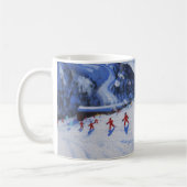 Der Skilehrer Mottaret Kaffeetasse (Links)