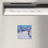 Der Skilehrer Mottaret Magnet (In Situ (Geschirrspüler))