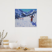 Der Skilehrer Mottaret Poster (Küche)