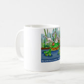 Der Skorpion und der Frosch Kaffeetasse (Vorderseite Links)