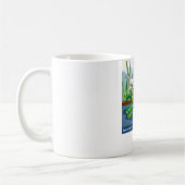 Der Skorpion und der Frosch Kaffeetasse (Links)