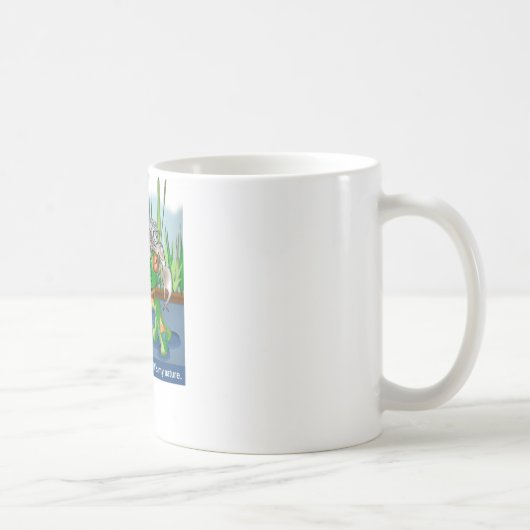 Der Skorpion und der Frosch Kaffeetasse (Rechts)