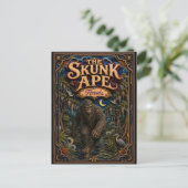 Der Skunk-Affe Florida Popcut Legenden Postkarte (Stehend Vorderseite)