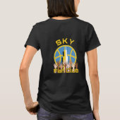 DER SKY HAT KEINEN GRENZEN-T - Shirt (Rückseite)