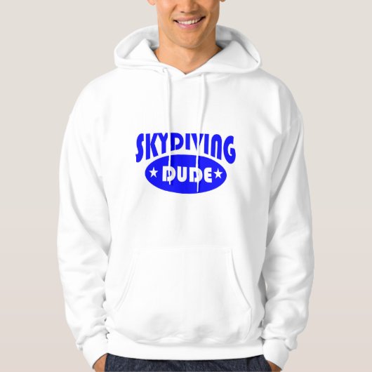 Der skydive Hoodie der Männer (Vorderseite)