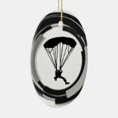 DER SKYDIVING REICH KERAMIKORNAMENT (Rechts)