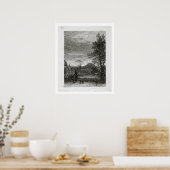 Der Skylark (Ätzen) Poster (Küche)