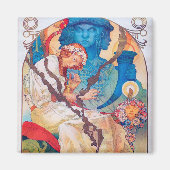 Der slawische Epic Alphonse Mucha Magnet (Vorne)