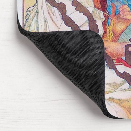 Der slawische Epic Alphonse Mucha Mousepad (Ecke)