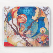Der slawische Epic Alphonse Mucha Mousepad (Vorne)