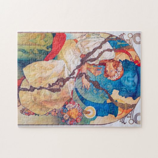 Der slawische Epic Alphonse Mucha Puzzle (Horizontal)