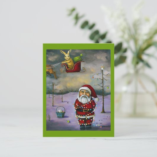 Der Sleigh Jacker Postkarte (Stehend Vorderseite)