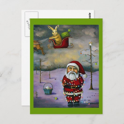 Der Sleigh Jacker Postkarte (Vorne/Hinten)