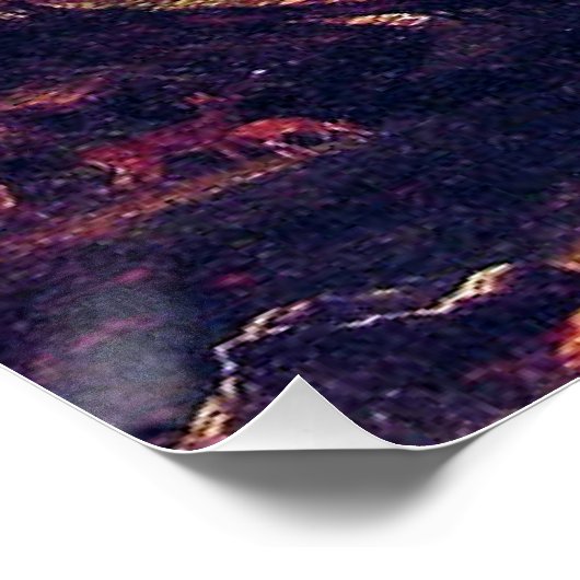 Der Smaragdpool von Albert Bierstadt Poster (Ecke)