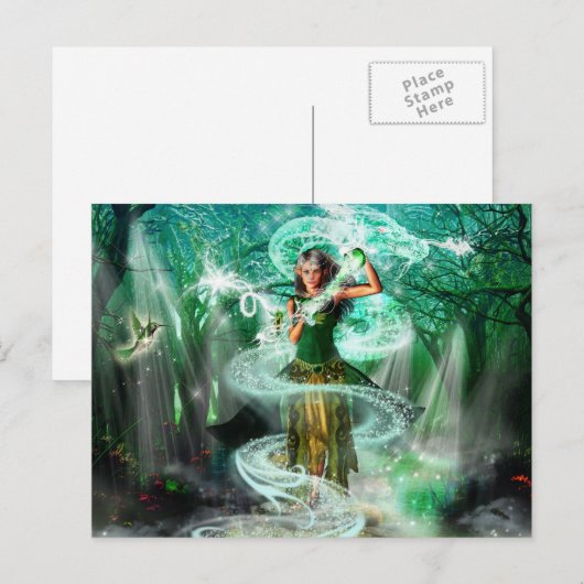 Der Smaragdwacher Postkarte (Vorne/Hinten)