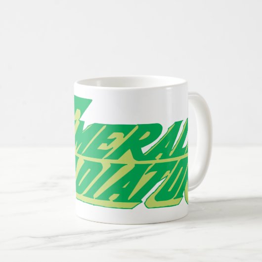 Der Smarald Gladiator Kaffeetasse (VorderseiteRechts)