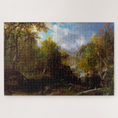 Der Smarald Pool, Albert Bierstadt Puzzle (Horizontal)