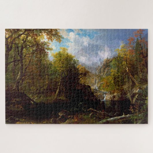 Der Smarald Pool, Albert Bierstadt Puzzle (Horizontal)
