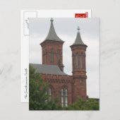 Der Smithsonian, Washington D.C. Postkarte (Vorne/Hinten)